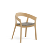 Archer B-4800 Seat Uph Back Wood