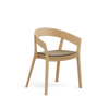 Archer B-4800 Seat Uph Back Wood