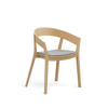 Archer B-4800 Seat Uph Back Wood