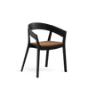 Archer B-4800 Seat Uph Back Wood