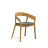 Archer B-4800 Seat Uph Back Wood