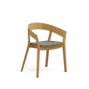 Archer B-4800 Seat Uph Back Wood
