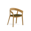 Archer B-4800 Seat Uph Back Wood