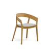 Archer B-4800 Seat Uph Back Wood