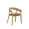 Archer B-4800 Seat Uph Back Wood