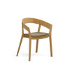 Archer B-4800 Seat Uph Back Wood