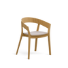 Archer B-4800 Seat Uph Back Wood