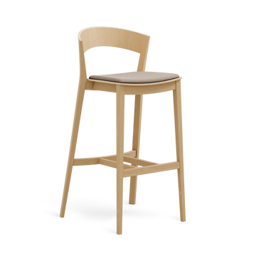 Archer H-4800 Seat Upholstered Back Wood SH800