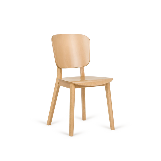 Lof A-4281 Seat Wood Back Wood
