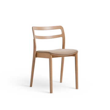 Plasa A-4290 Seat Uph Back Wood