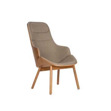 Aria Ultra Lounge B-5340 Double Wood Back Panel Base Wood