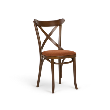 Classic A-1230 Seat Uph Back Wood