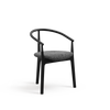 Evo B-2940 Seat Upholstered Back Wood