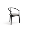 Evo B-2940 Seat Upholstered Back Wood