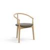 Evo B-2940 Seat Upholstered Back Wood