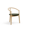 Evo B-2940 Seat Upholstered Back Wood