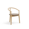 Evo B-2940 Seat Upholstered Back Wood
