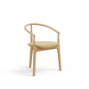 Evo B-2940 Seat Upholstered Back Wood