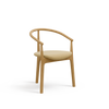 Evo B-2940 Seat Upholstered Back Wood