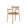 Icho B-4420 Seat Uph Back Wood