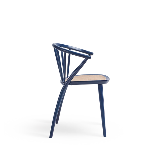 Sudoku B-9824 Seat Modern Mat Back Wood