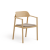 Nimm B-4590 Seat Uph Back Wood