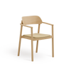 Nimm B-4590 Seat Uph Back Wood