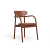 La Benda B-2960 Seat Uph Back Wood