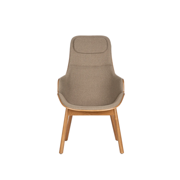 Aria Ultra Lounge B-5340 Double Wood Back Panel Base Wood