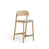 Nimm H-4590 Seat Uph Back Wood SH670