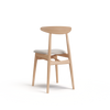 Yesterday A-4101 Seat Uph Back Wood