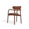 La Benda B-2960 Seat Uph Back Wood