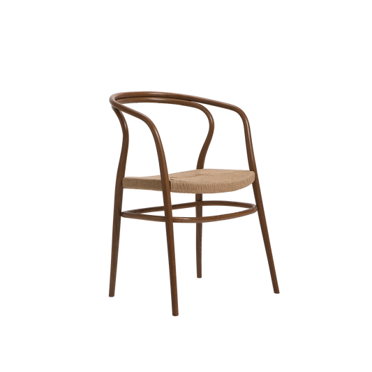 Nodo B-1404 Seat Cord Back Wood