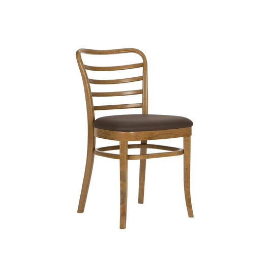 Classic A-8291 Seat Uph Back Wood