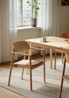 Nimm A-4590 Seat Uph Back Wood