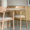 Nimm B-4590 Seat Uph Back Wood