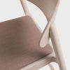 Nimm H-4590 Seat Uph Back Wood SH670