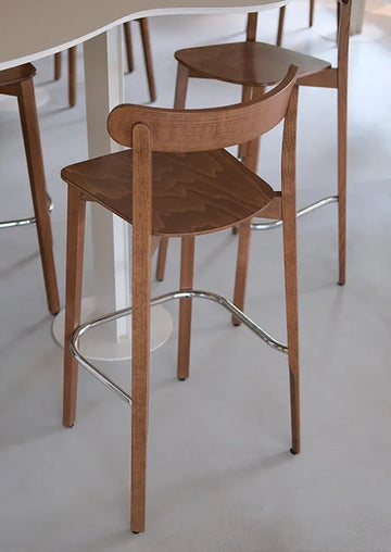 Icho H-4420 Seat Uph Back Wood SH810