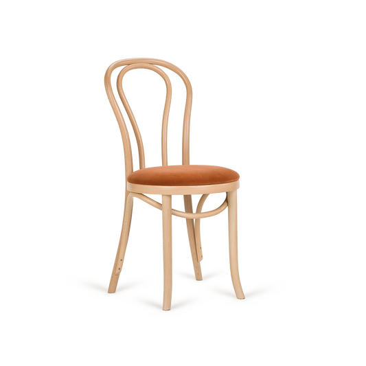 Classic A-1840 Seat Uph Back Wood