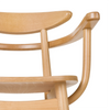 Yesterday B-4101 Seat Wood Back Wood