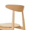 Yesterday A-4101 Seat Wood Back Wood