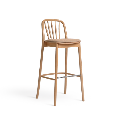 Aldo H-1070 Seat Uph Back Wood SH800