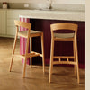 Archer H-4800 Seat Upholstered Back Wood SH800