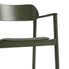 Nimm B-4590 Seat Uph Back Wood